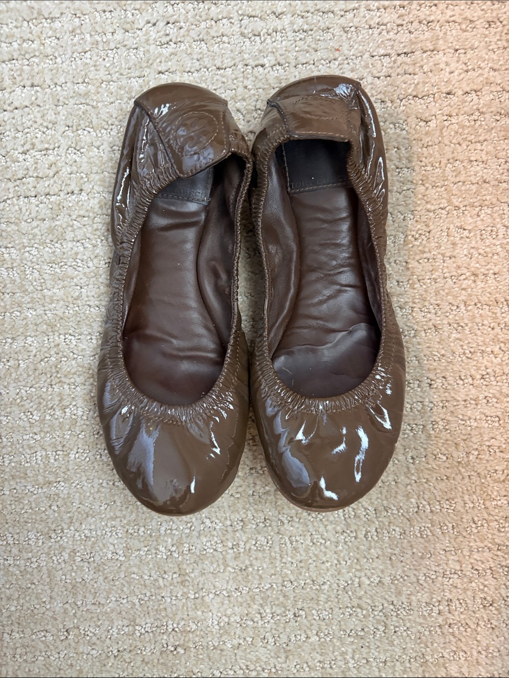 Tory Burch Patent Ballet Flats